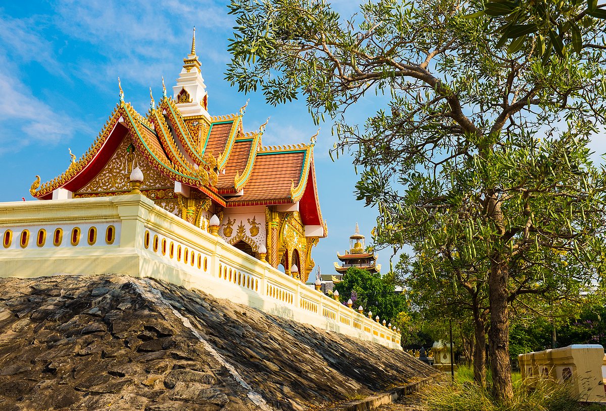 Vientiane, Wat That Foun (Laos 2015)